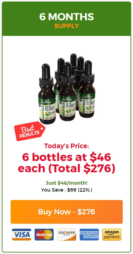 Buy Vive Biotics 6 Bottles